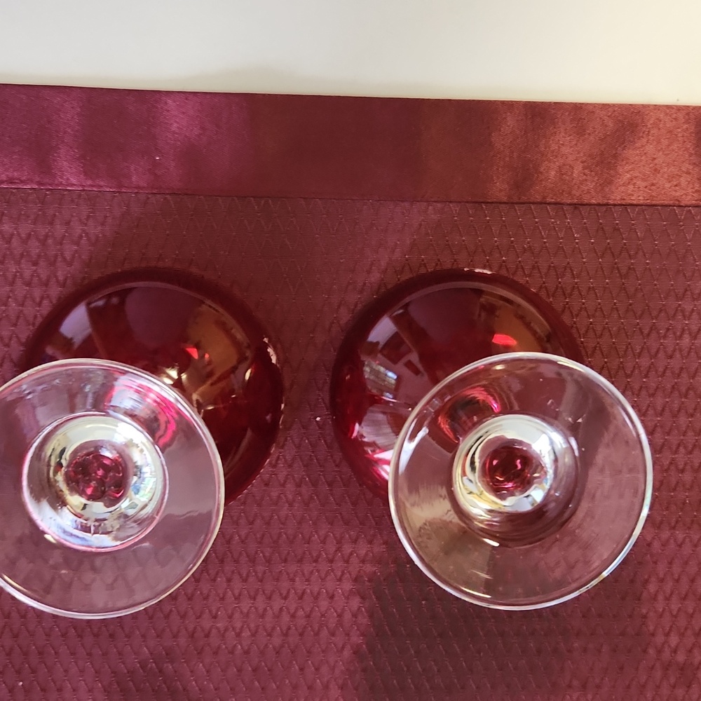 40th Anniversary wine glasses - Picture 5 of 6
